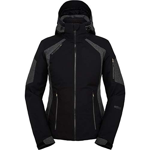 Design: con il suo telaio argentato, questo cappotto è progettato con pannelli interni elasticizzati mirati, gonna a polvere rimovibile con una funzione snapback e imbottitura in rete distanziatrice sulle spalle.