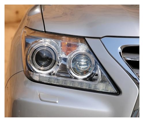 Abat-jour spécial et coque phares transparente voiture Lexus LX570 droit