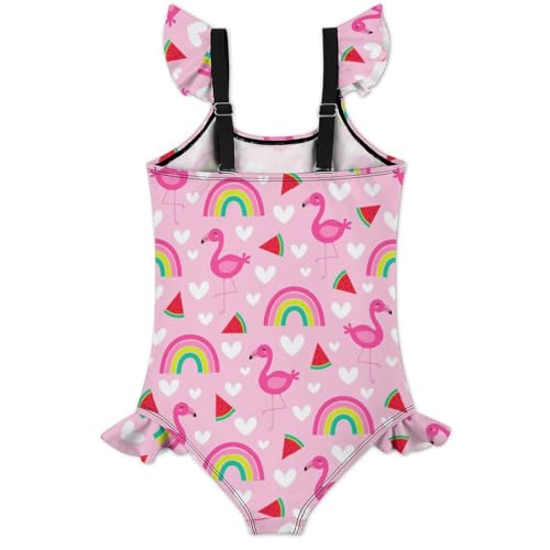 Image of Girls One Piece Swimsuit Swimwear Bathing Suits 3-12 Years
