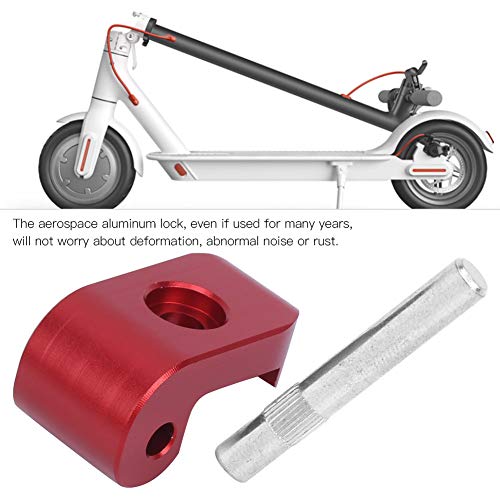 Vouwslotgesp, universele vouwslotgesp, hoge duurzaamheid voor scooter elektrische scooter(rood) - Image 6