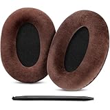 YunYiYi HD598CS HD599SE Ersatz-Ohrpolster kompatibel mit Sennheiser HD599, HD598, HD558, HD598SE Kopfhörern, bequeme Velours-Ohrpolster mit Video-Installationsanleitung (evtl. nicht in deutscher