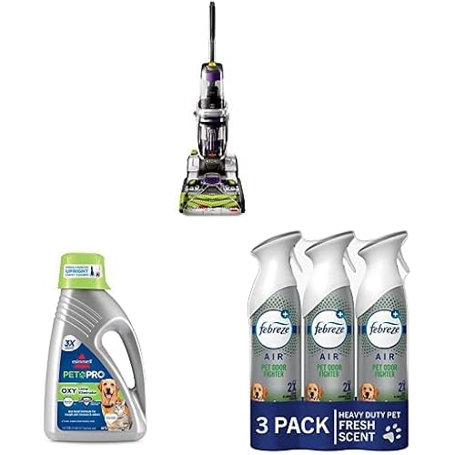 Bissell Revolution + Pet Oxy Formula + Febreze Air Spray