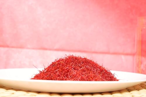 Image of SPICE2NUTS Premium Kashmiri Saffron, Pure Grade A, Glass Jar (2 Gram)