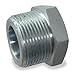 3/8" MNPT x 1/4" FNPT Galvanized Hex Bushing