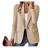 PIÈCE INTEMPORELLE : Un blazer classique est une pièce intemporelle qui ne se démode jamais, ce qui en fait un choix fiable for les femmes qui apprécient la qualité durable et l'élégance dans leur