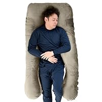 Amazon｜ハグモッチ ラージ® 正規品 抱き枕 『男性も使いやすいロング