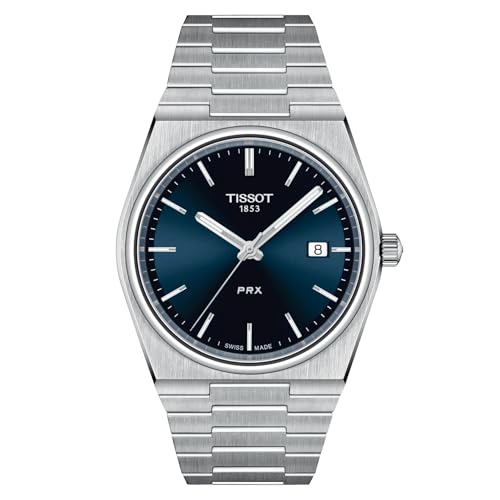 Image of Tissot PRX Blue Dial Men's Watch-T1374101104100 (Open Secure Delivery)