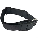 Lawnoval Banda de nailon para tanque de buceo con almohadilla antideslizante segura para cilindro de 12 L de diámetro de 18,5 cm, equipo de buceo negro, 1 unidad (1 unidad)