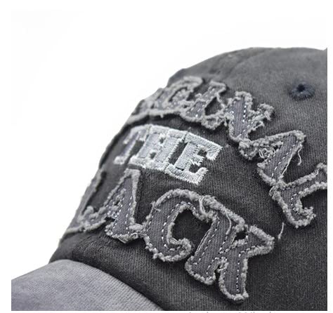 Handcuffs Store Handcuffs Unisex Cotton Baseball Cap Black Adjustable - Image 3