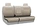 Coverking Custom Fit Front 60/40 Bench Seat Cover for Select Isuzu Hombre Models - Genuine Leather (Beige)