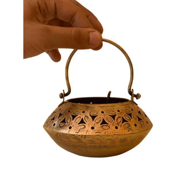 Iron lota T Light Home Decor, Iron (PRMLOTA2)-image-27