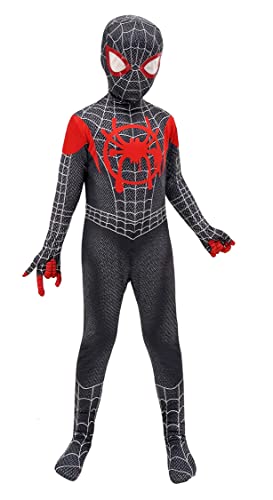 Ugoccam MT-21-008 Superhero Into The Spider Verse Boys Spandex Zentai Suit Kids Bodysuit thumb #1