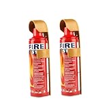 SEWACC 2Stücke Auto Feuerlöscher für Zuhause und Fahrzeuge Praktischer Schaumlöscher für...