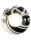 ruedas pig skate precio 52 mm PIG 3D cónico Blanco Pro Ruedas de Skate – 52 mm