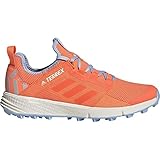 adidas Performance Terrex Speed LD Trail Laufschuh Damen korall/blau, 4 UK - 36 2/3 EU - 5.5 US
