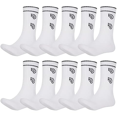 DOLCE ENVY Men's Cushioned Sports Socks Pack Cover