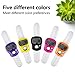 Gvolatee 5 Stück Fingerzähler, Finger Counter Clicker Reihenzähler Mini Handzähler,5 Digit LCD-Display für Inventur, Sport, Marketing, Flugzeug, Golf (Zufällige Farbe)