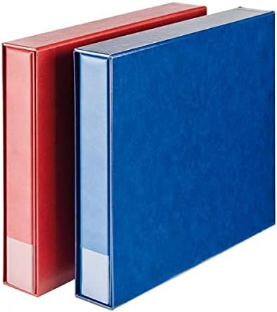 Lindner 3005 - B Kassette Postkarten-Album XL-blau