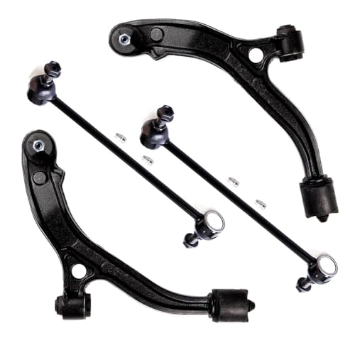 SCITOO 4pcs Suspension Kit For 2001-2007 For Dodge Grand Caravan 2001-2007 Caravan 2001-2007 For Chrysler Town & Country 2001-2002 For Chrysler Voyager w/Suspension Parts Lower Control Arm Sway Bar