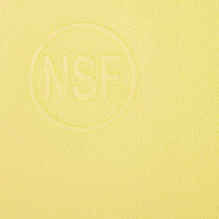Commercial Grade 24 x 18 Yellow Cutting Board for Chicken and Poultry, 1/2 Inch Thick HDPP Plastic for Restaurants and Food Service, Extra Large