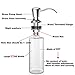 Built In Kitchen Sink Soap and Lotion Dispenser-Free Tools Installation Sink Soap Dispensers, Polished Chrome