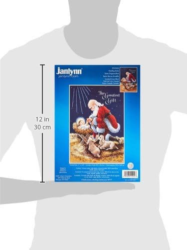 Miniatura 4 de JanlynnKit para cuadro de punto de cruz, diseño de mujer