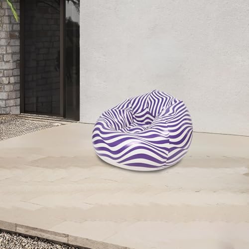 Pouf gonflable camping pliable fauteuil léger de jardin - 8