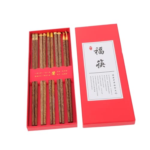 Cabilock 韓国 箸 中国 食器 中国 木製 箸 再利用可能 木製 箸 手作り ポータブル アウトドア 食器 ライト ブラウン アル