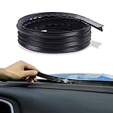 Car Door Seal Strip, 16.5 Ft Long Universal Self Adhesive Auto Rubber Weather Draft Seal Strip, Weat