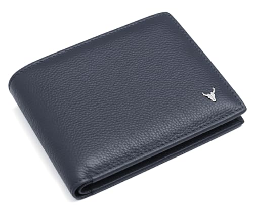 Image of NAPA HIDE Leather Wallet for Men (Blue)