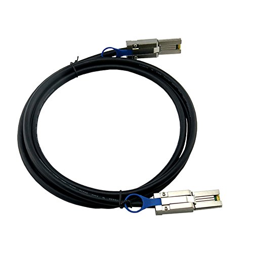 Mefore External 26 Pin Mini SAS SFF-8088 to Mini SAS 4X SFF-8088 Data Cable Male Cord Server Raid Cable (13.2FT)