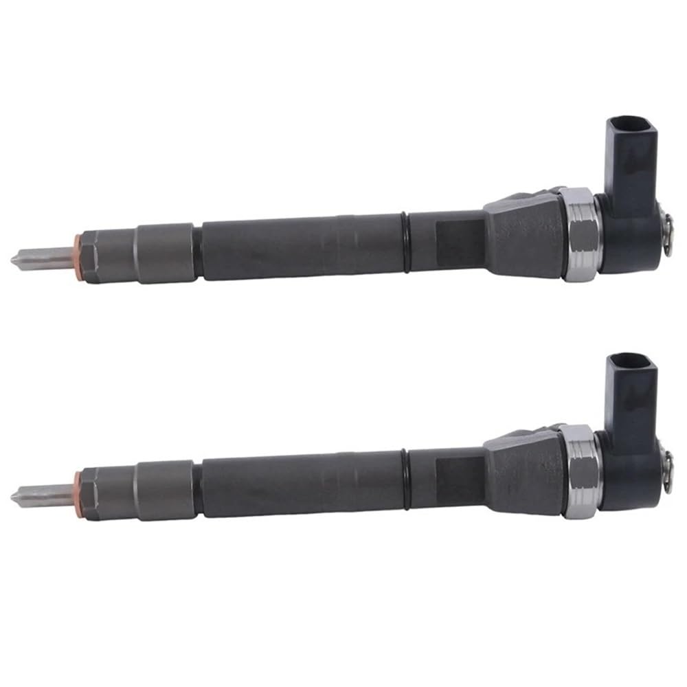 2PCS Common Rail Injector 0445110177 0445110176 Compatible for Mercedes Benz 6480700287 6480700487