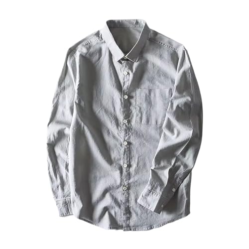 Chemise coton et lin style japonais ajustée contre la chaleur avec style