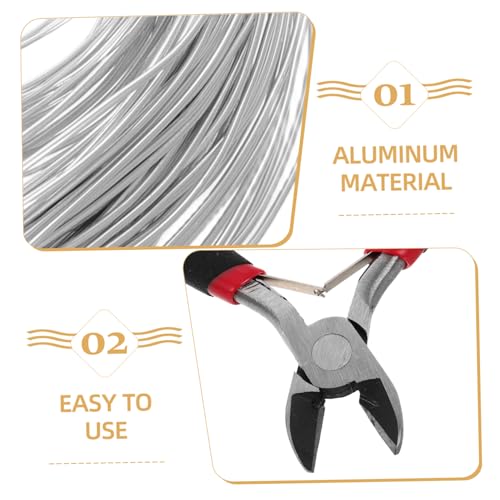 Alambre de aluminio flexible que no daña plantas ni rompe bisutería 3