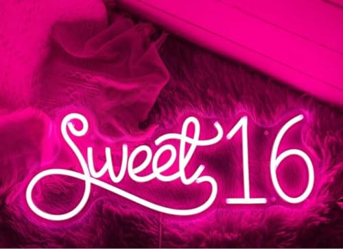 Image of LED Neon Sign Night Light for Wall Party Decor Bedroom Room Bar Wedding Home Birthday Art Decoration Christmas with USB Chain Light modulator 5v 16.5 inch*9.1 inch