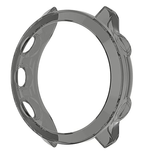 Éviter les rayures sur Garmin Forerunner 55 coque TPU noire LOKEKE