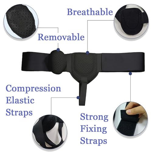 Faja Hernia para Hombre Lado Izquierdo Ajustable miniatura 3