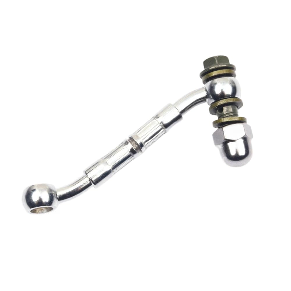 S2R Motorcycle Modified Hydraulic Brake Hose Line Prolong Connector Compatible with Universal Extend Fitting 10mm