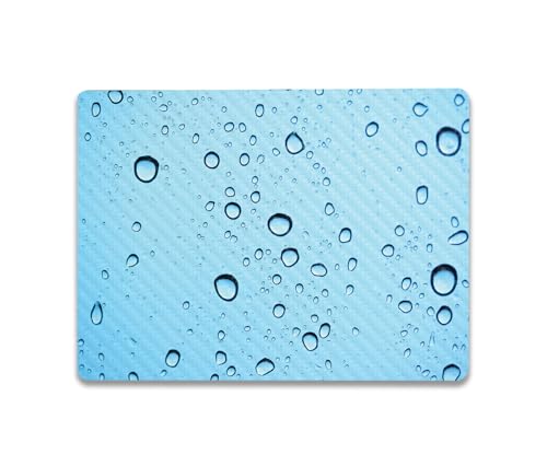Image of MightySkins Carbon Fiber Skin Compatible with Microsoft Surface Laptop Go 3 (2023) Full Wrap Kit - Rainy Day | Protective, Durable Textured Carbon Fiber Finish | Made in The USA