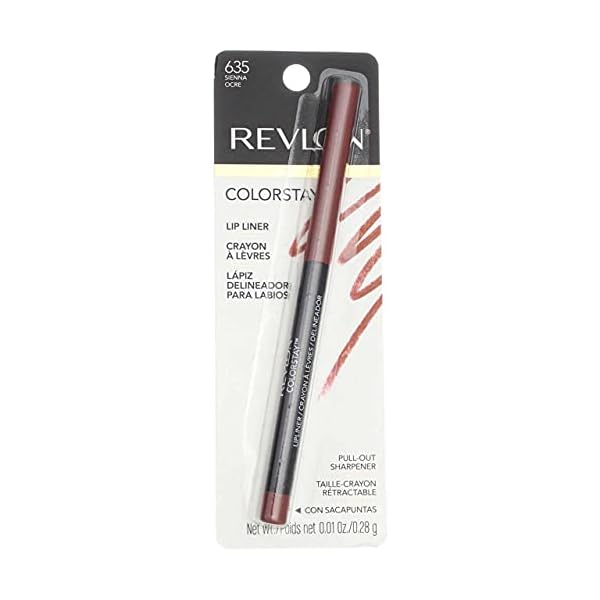 Revlon Colorstay Lipliner With Softflex, Sienna, 1 Count (package may vary)