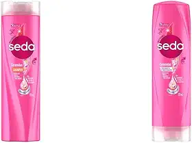 Kit Seda Shampoo + Condicionador SOS Ceramidas 325ml