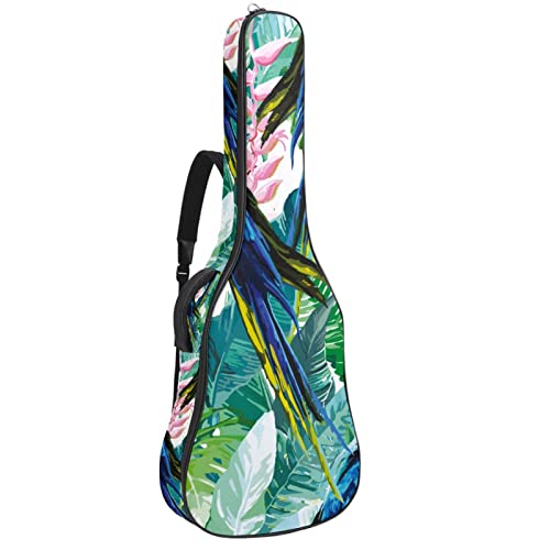 Housse de protection imperméable pour guitare acoustique Motif perroquet tropical Vert 1 cm, Multicolore 01., 42.9×16… - Les Beatles, Paul McCartney, John Lennon, RIngo Starr, George Harrison Housse de protection imperméable pour guitare acoustique Motif perroquet tropical Vert 1 cm, Multicolore 01., 42.9x16…
