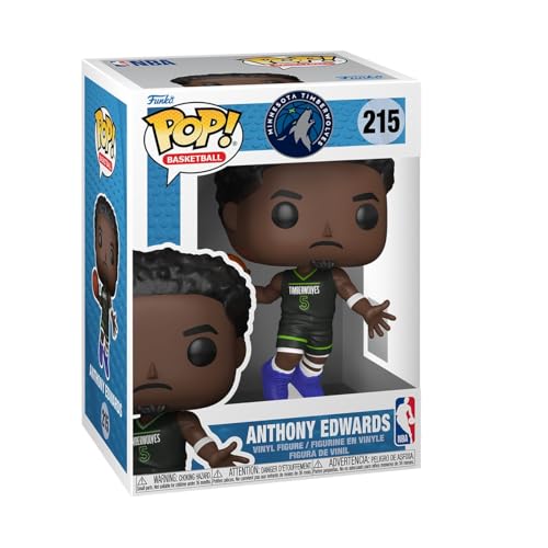 Funko Pop! NBA: Timberwolves - Anthony Edwards - NBA Players -...