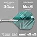 TARGET Darts Rove Soft Tip Darts, 90% Tungsten Dart Set, Barrel 10-20G | Green & Silver Darts, Darts Set with Pixel Tips, Electronic Darts, Soft Tip Darts