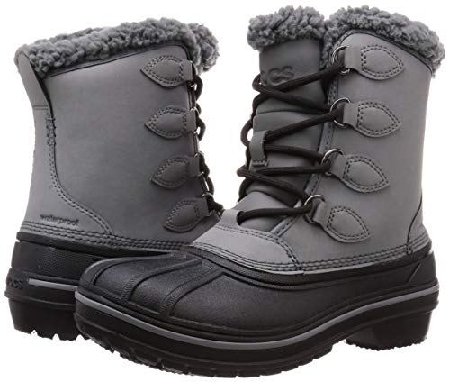 Crocs Women's Cast Ii Snow Winter Boots, Charcoal, 5 #TOP6