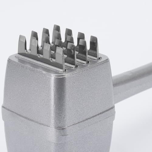 Martillo para carne Westmark Steakmaster de 23,8 cm en aluminio plateado 6