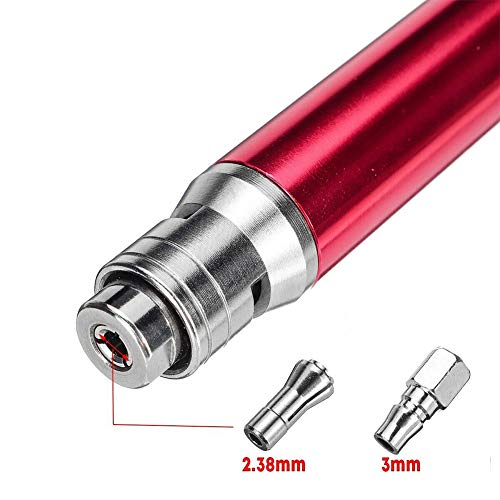 Air-Powered Micro Die Grinder Set 65,000 Rpm Pneumatic Pencil With Wrench Grinder Tool For Cleaning Dies,Rotors,Backing Plates,Brake Pads,Mounts(90 Psi) #TOP6