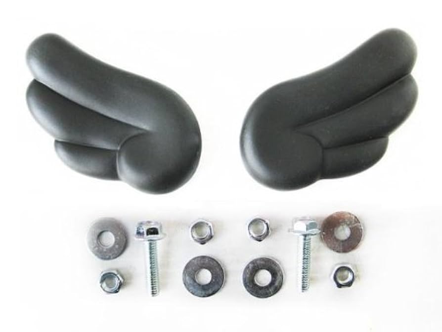 Amazon | ナンバーボルト 羽 ブラック MM60-0030WIN-B