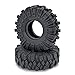 1/24th RC Car Tires Rubber Wheel Tyres 62mm for Axial SCX24 Deadbolt Gladiator Bronco (C Style)