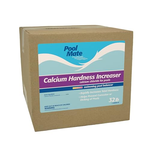 Image of Pool Mate 32-Pounds Premium Calcium Hardness Increaser for Pools, 100% Calcium Chloride